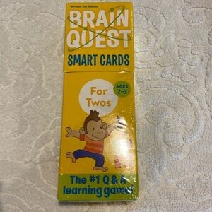 BRAIN QUEST new in box. Ages 2-3​​​​​​​
